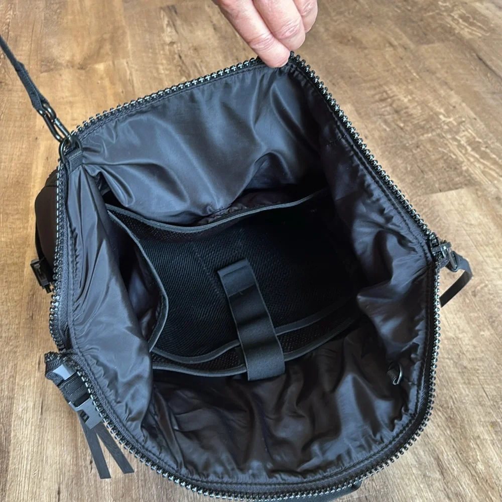 Dagne Dover Indi Neoprene Black Diaper bag medium